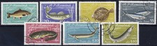 Romania  1960  Fish, Marine, Nature, Wildlife, Beluga, Carp USED @ x