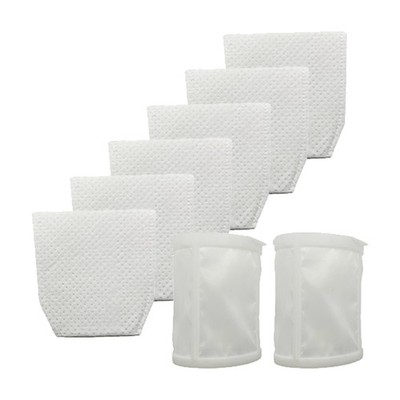 6+2pack Vacuum Filters for  T-03193 443060-3 XLC02ZB,XLC02ZW,XLC02RB1W1002
