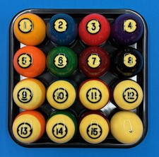 Brunswick Centennial Pool Balls