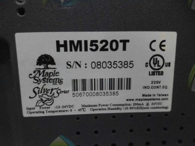 MAPLE SYSTEMS 08035385 UNMP