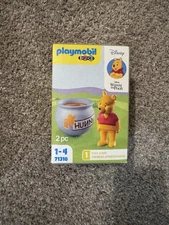 PLAYMOBIL #71318 1.2.3 & Disney: Winnie's Counter Balance Honey Pot NEW!