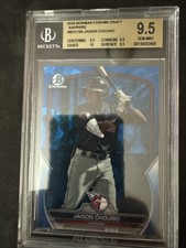 2023 Bowman Draft Chrome Jaison Chourio Blue Sapphire BDC-164 BGS 9.5!!