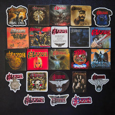 British Heavy Metal Rock Vinyl Stickers Retro 80s Music Album Style Decals