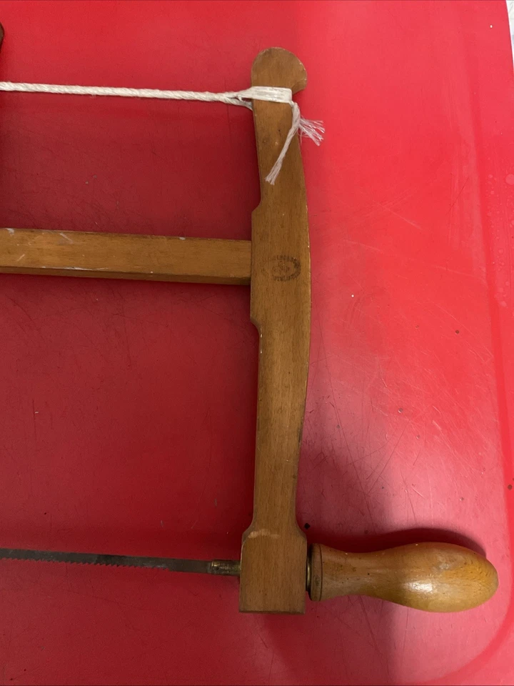 Vintage Wooden Bow Saw by MARPLES & SON SHEFFIELD 12” Cut - Image 2 of 4