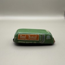 Linemar Marx Of Japan Bond Bread Friction Tin Toy Truck- Doesn't work