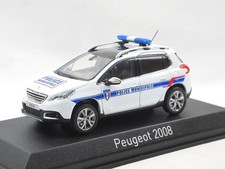 Norev 1:43 Peugeot 2008 2013 French Police Patrol Car Model