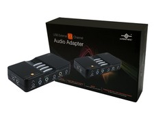 VANTEC USB External 7.1 Channel Audio Adapter Black