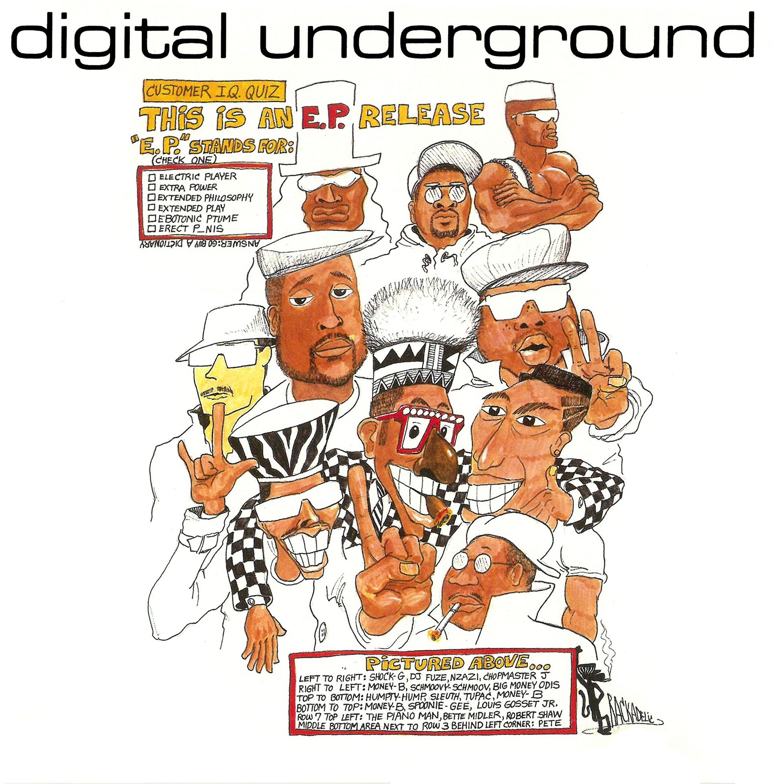 Digital Underground This Is An E.p. Release 12 Inch Vinyl TB9641 NEW