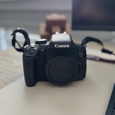 Canon EOS Rebel T6i Camera Bundle with Lens, Strap, Bag, and Charger