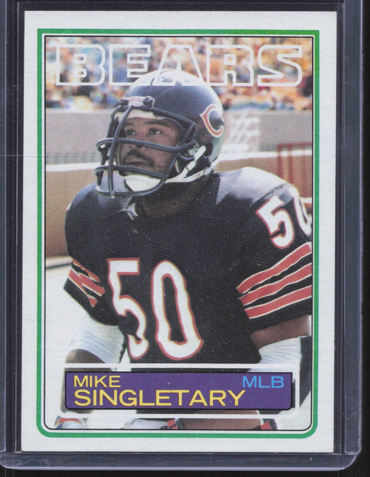 1983 Topps #38 Mike Singletary