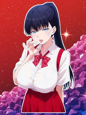 Anime Waifu World End Harem Akira Todo Honjou 6'' Vinyl Sticker
