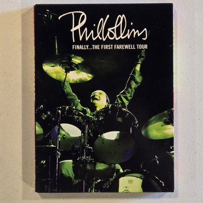 Phil Collins - Finally... The First Farewell Tour DVD 2004 w SLIPCOVER + INSERTS