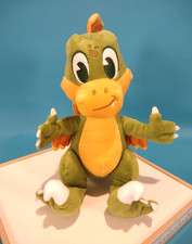 Disney Animal Kingdom Daryl Dinosaur Green 11" Plush Dinoland Missing Tush Tag 