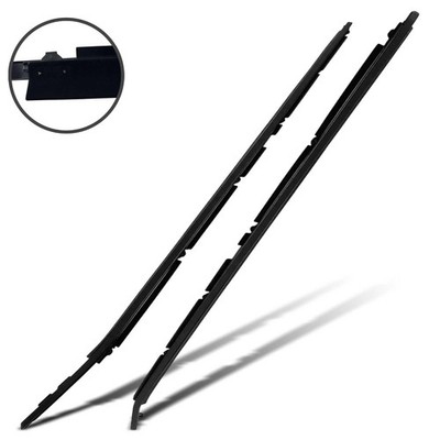 2pcs Outer Left & Right Window Scraper Weatherstrip Seal for Ford Mustang 79-86