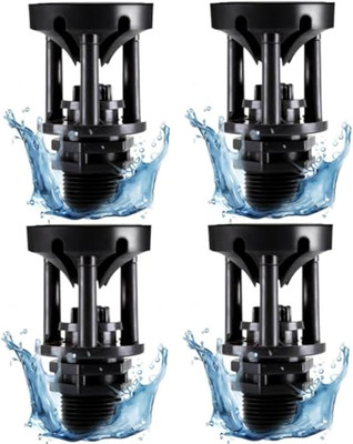 4Pcs 360° Rotating Sprinkler Head, 1/2 Inch Water Saving Grass Lawn Spray Head,