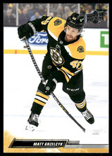2022-23 Upper Deck Series 1 #14 Matt Grzelcyk Boston Bruins hockey card