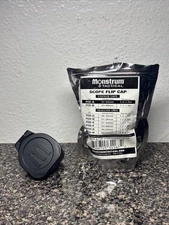 Monstrum Rubberized Flip-Up Scope Lens Cover Set for Rifle Optics