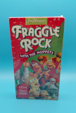 Fraggle Rock 5 - A Festive Fraggle Holiday VHS Jim Henson Muppets - Sealed 