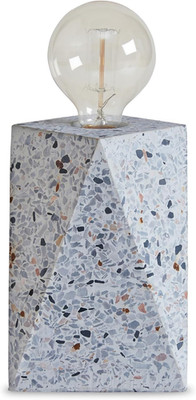 Signature Design by Ashley Maywick 7.13'' Contemporary Concrete Table Lamp, White
