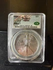 2019 CAC MS70 Silver Eagle Presidential Sig Liberty Label