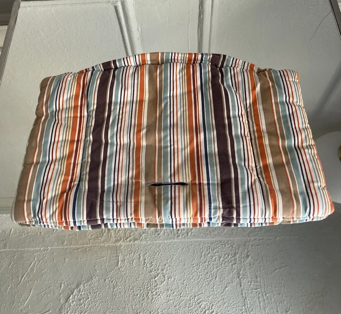 Stokke Tripp Trapp Seat High Chair Classic Cushion Cover Multi Colored Stripes
