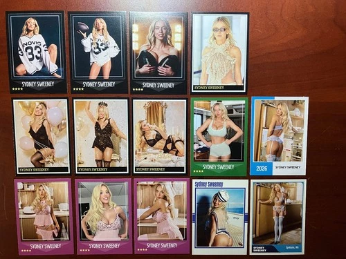 NEW Custom ACEO Sydney Sweeney Trading Card (SS-13)