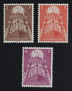 CKStamps: Luxembourg Stamps Collection Scott#328 331 Mint NH OG
