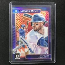 2021 Donruss Optic Joey Gallo Diamond Kings Choice Red Dragon /110