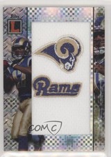 2008 Topps Letterman Team Logo X-Fractor 3/3 Donnie Avery #TLP-DA Patch 3c7