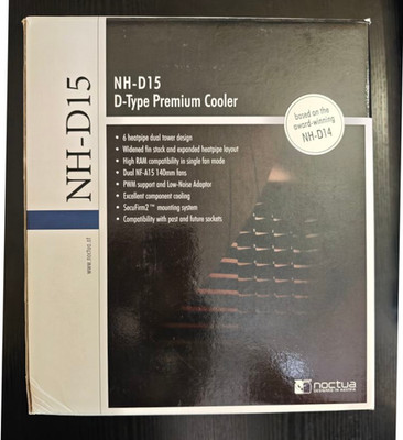 Noctua H-D15 4-pol.  Dual-Tower CPU Kühler, neuw. Zustand, wenig gelaufen
