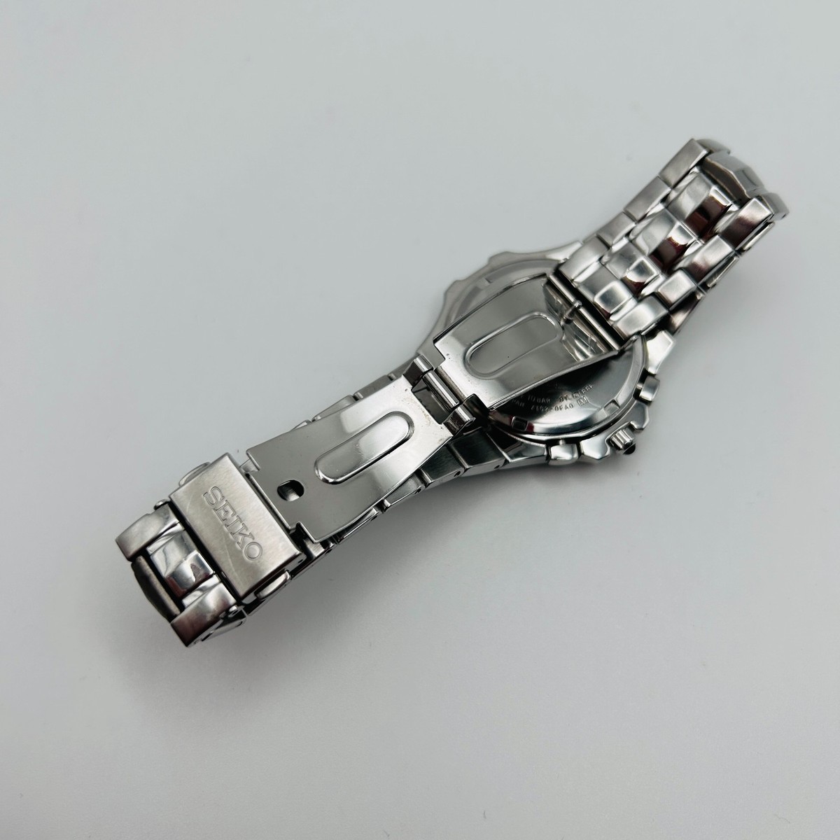 Seiko Coutura Chronograph Alarm Panda Dial 7T62-0EK0 Men's