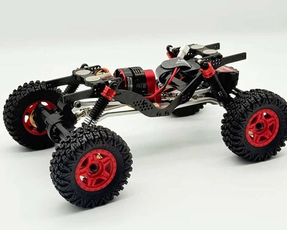 Furitek Terra Comp 1/18 RTR Brushless Micro Rock Crawler (Black Flame) - Image 4 of 4