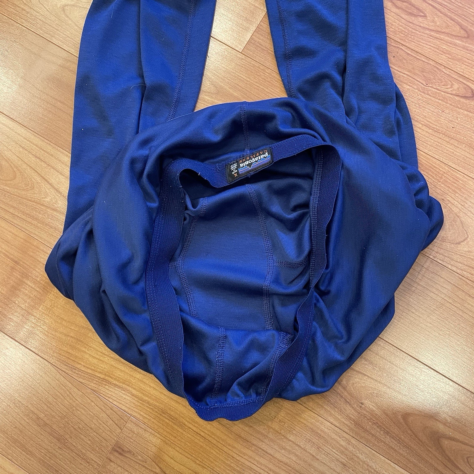 Patagonia Capilene Long Johns Men’s XL Base Layer Bottoms Navy Vintage USA Cold thumbnail 4