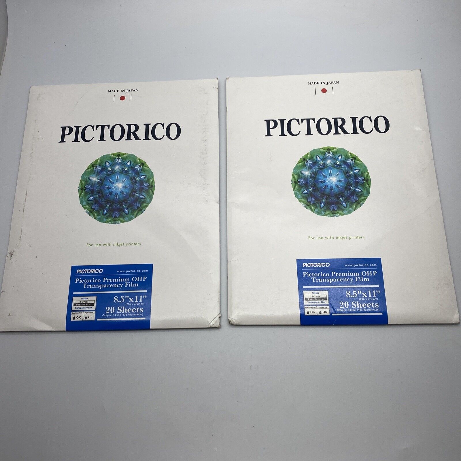 Pictorico TPU100 Premium OHP Transparency Film 8.5x11" #PICT35009