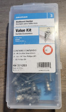 Hillman Wallboard Anchors Value Kit Zinc Plated For Drywall 375203 8 x 1-1/4"