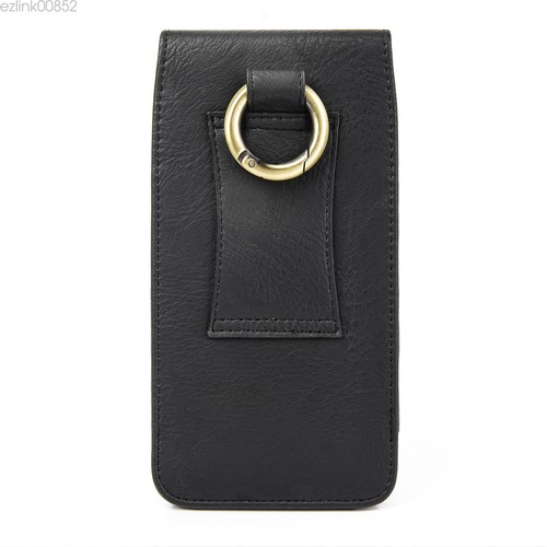 Large Pouch Holster Belt Phone Case Cover For iPhone 11 12 13 14 15 16 17Pro Max - Picture 4 of 34