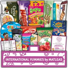 Exotic Snack Box 12 Full-Size Snacks + 1 Bonus Treats from Around the World