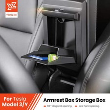 Magnetic Storage Box for Tesla Model 3 Y Armrest 2021-2023 