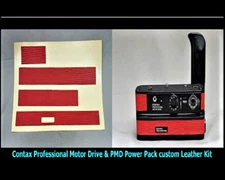 For Contax Professional Motor Drive Pre-Cut Replacement Leather Seal #AN220026