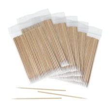 600 Pcs Pointed Cotton Swabs for Nails 4 Inch Microblading Cotton Swab for Ma...