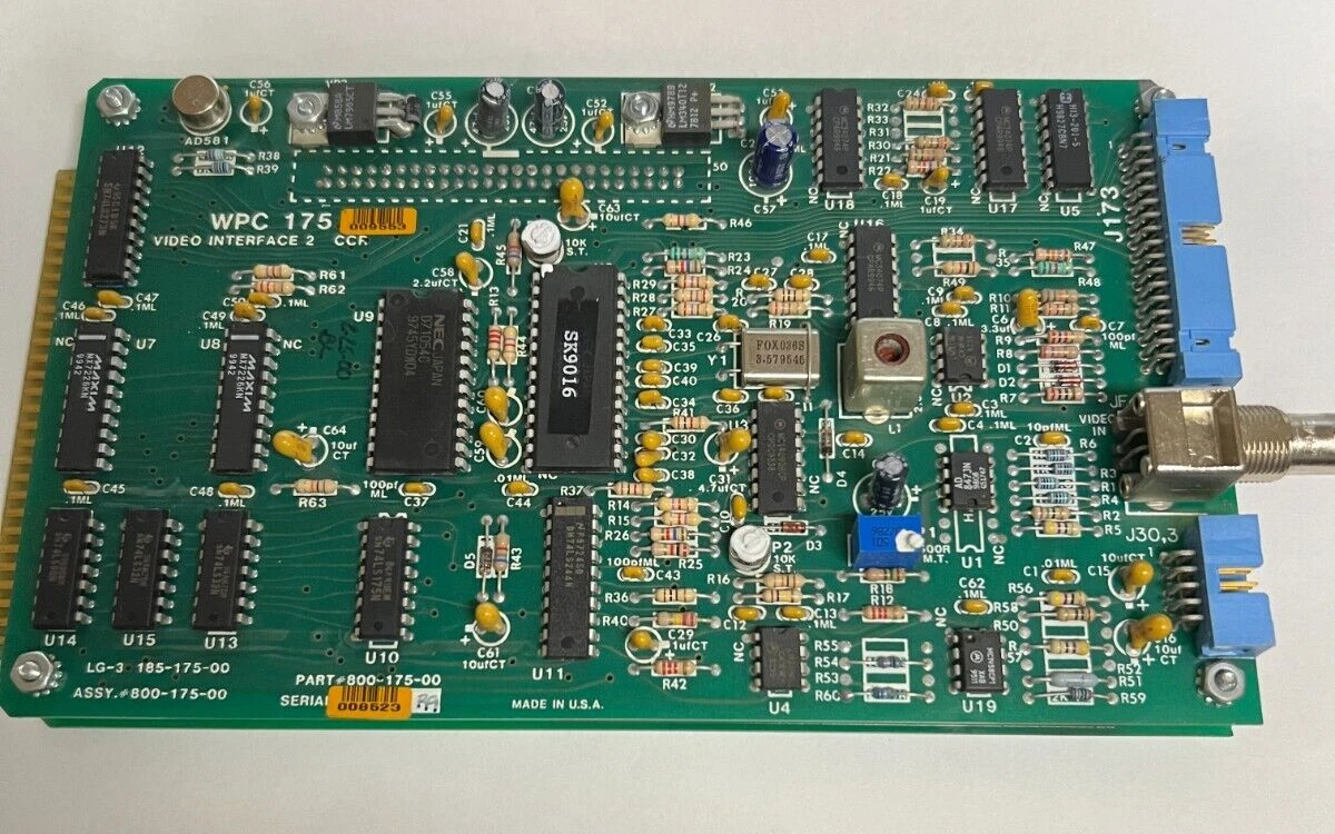 WPC 800-175-00 Video Interface SHELF PULL STOCK ROOM | eBay
