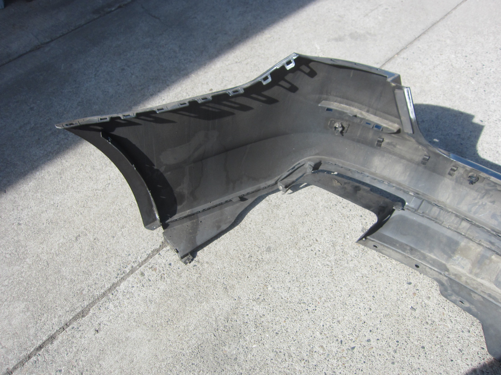 Maserati Quattroporte - Rear Bumper - (Black) - P/N 670010263