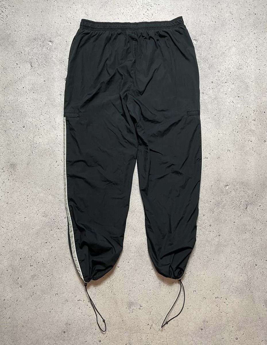 Vintage Nike Track Cargo Pants Nylon Drill Y2K style Swoosh | eBay