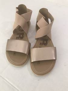 sorel rose gold sandals