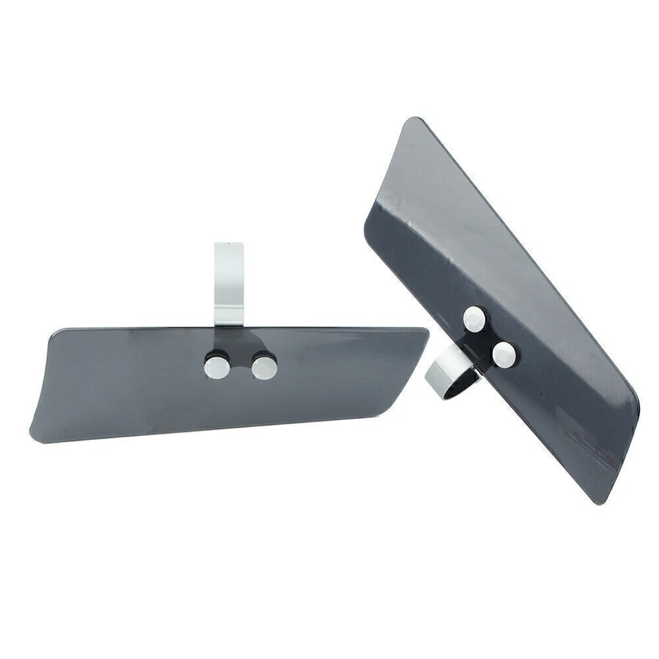 Wind/Fork Air Deflector For Honda VTX1300R Kawasaki Suzuki Yamaha Brown 2PCS US Foto 2 de 4