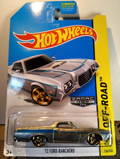 2014 Hot Wheels Zamac ‘72 FORD RANCHERO HW Off-Road Hot Trucks #134 VHTF!