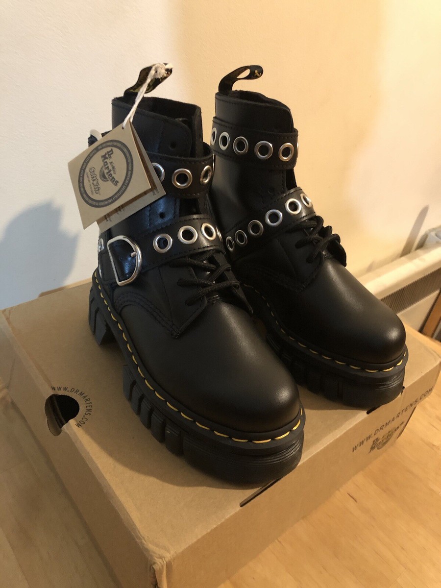 Dr.Martens AUDRICK HDW UK4 黒 厚底 JADON Audrick Boots