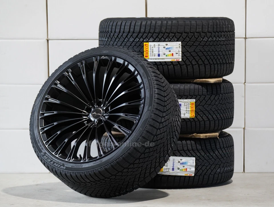 Breyton LS3 + Pirelli + WINTER Kompletträder 22 Zoll für BMW X5 G05 + X5M F95