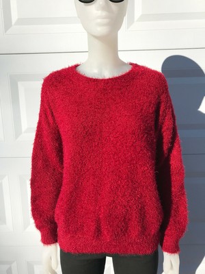 really fuzzy sweater