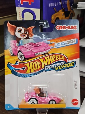 Hot Wheels ホットウィール Gizmo グレムリン ギズモ New 2024 Hot Wheels Racer Verse Gremlins GIZMO In Pink